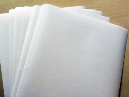 10 kos A4 Heavy Duty PET nalepka za laser printer v več dimenzijah